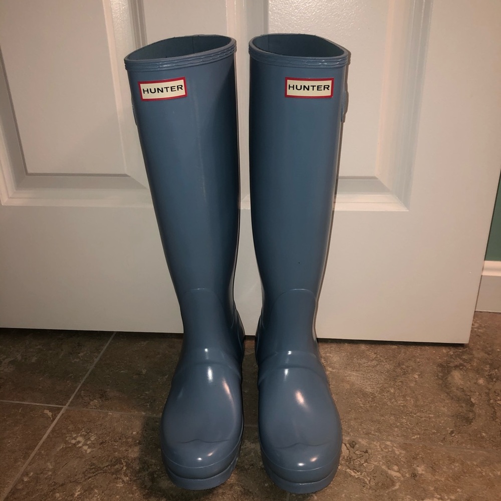 Tall Hunter rain boots